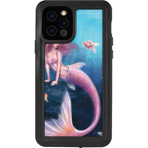 Rachel Anderson Aurelia Mermaid with Fish iPhone 12 Pro Waterproof Case