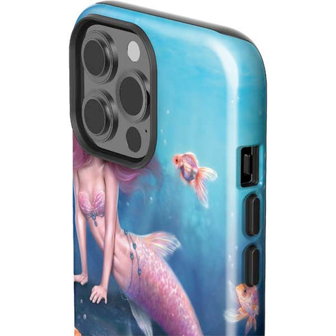 Rachel Anderson Aurelia Mermaid with Fish iPhone 13 Pro Max Impact Case