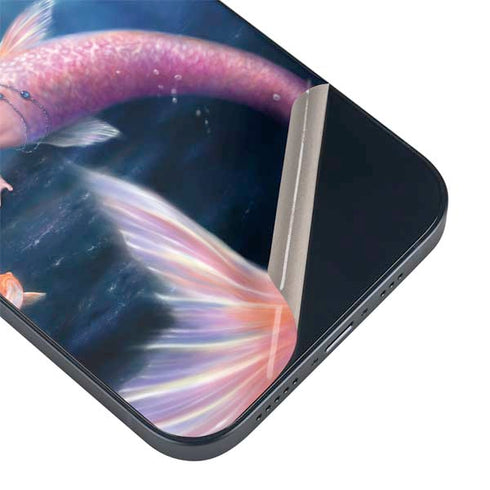 Aurelia Mermaid with Fish by Rachel Anderson iPhone 15 Plus Skin