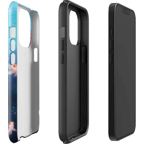 Aurelia Mermaid with Fish by Rachel Anderson iPhone 15 Pro Impact Case