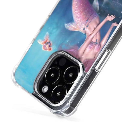Aurelia Mermaid with Fish by Rachel Anderson iPhone 15 Pro Max MagSafe Case