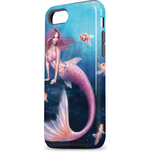 Rachel Anderson Aurelia Mermaid with Fish iPhone 8 Pro Case