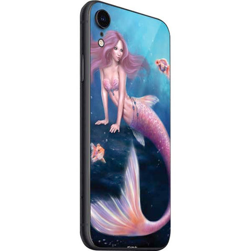 Rachel Anderson Aurelia Mermaid with Fish iPhone SE (2nd & 3rd Gen) Skin
