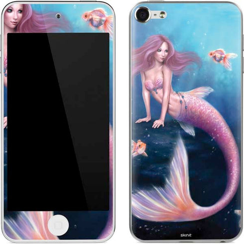 Rachel Anderson Aurelia Mermaid with Fish Apple iPod Skin