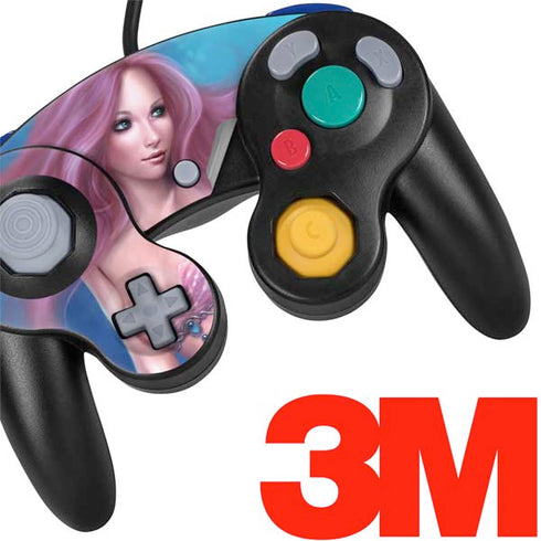 Rachel Anderson Aurelia Mermaid with Fish Nintendo GameCube Controller Skin