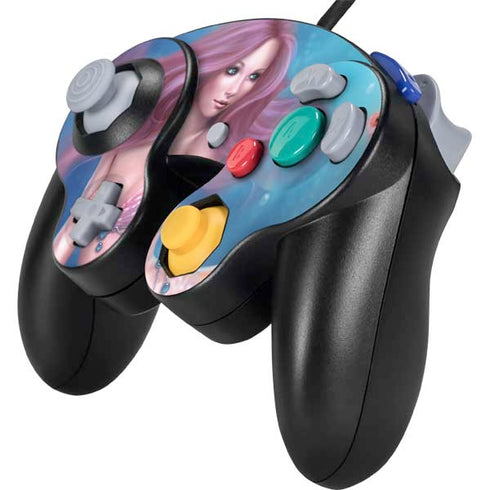 Rachel Anderson Aurelia Mermaid with Fish Nintendo GameCube Controller Skin