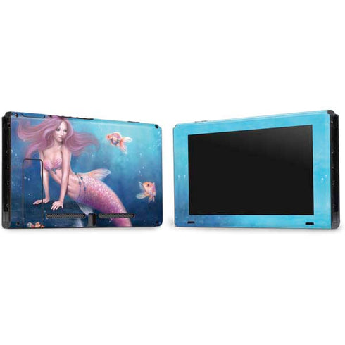Rachel Anderson Aurelia Mermaid with Fish Nintendo Switch Bundle Skin