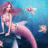 Rachel Anderson Aurelia Mermaid with Fish PS4 Controller Skin