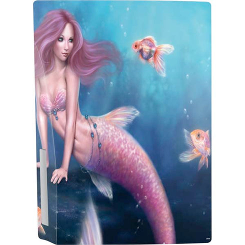 Rachel Anderson Aurelia Mermaid with Fish PS5 Console Skin