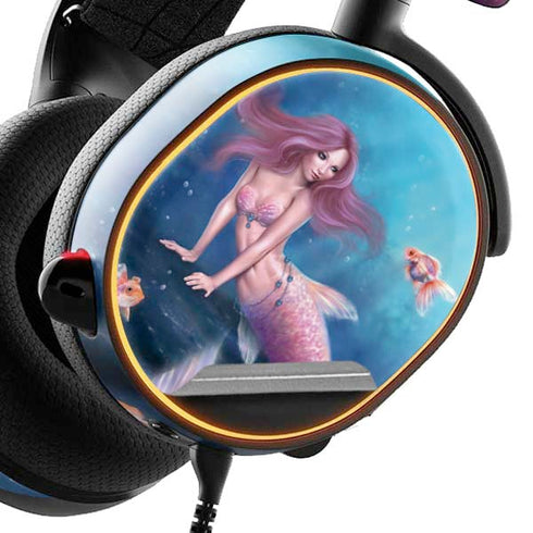 Rachel Anderson Aurelia Mermaid with Fish SteelSeries Arctis 3 Skin