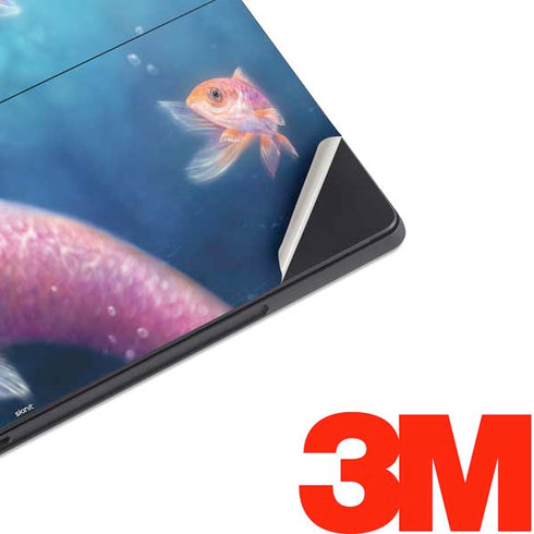 Rachel Anderson Aurelia Mermaid with Fish Surface Pro 7 Skin