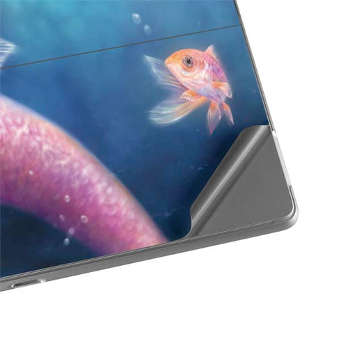 Rachel Anderson Aurelia Mermaid with Fish Surface Pro 8 Skin