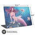 Rachel Anderson Aurelia Mermaid with Fish Universal Laptop 15in (12.2 x 8.8in) Skin