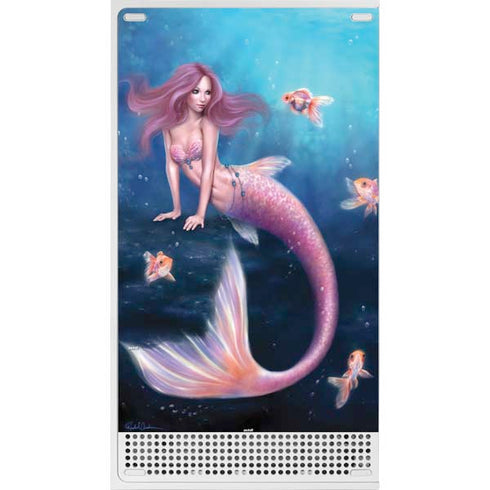 Rachel Anderson Aurelia Mermaid with Fish Xbox Series S Console Skin