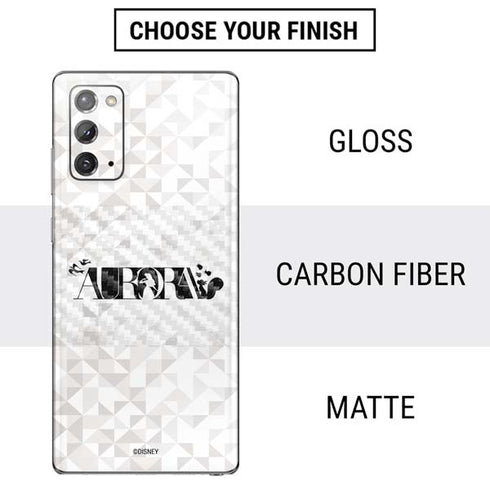 Disney Princess Aurora Chromatic Galaxy Note20 5G Skin