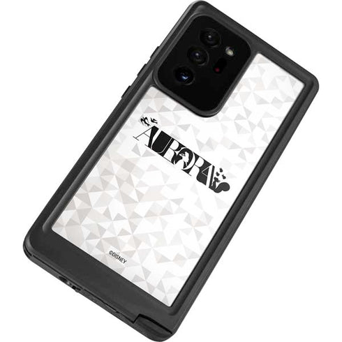 Disney Princess Aurora Chromatic Galaxy Note20 Ultra 5G Waterproof Case