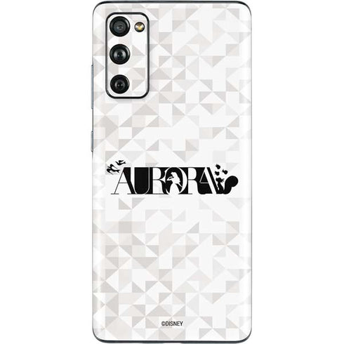 Disney Princess Aurora Chromatic Galaxy S20 Fan Edition Skin