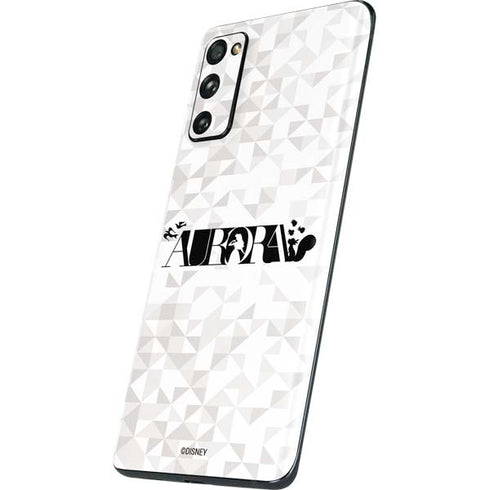 Disney Princess Aurora Chromatic Galaxy S20 Fan Edition Skin