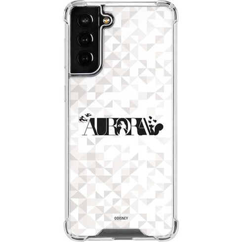 Disney Princess Aurora Chromatic Galaxy S21 FE Clear Case