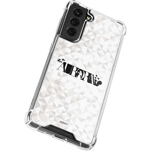 Disney Princess Aurora Chromatic Galaxy S21 FE Clear Case