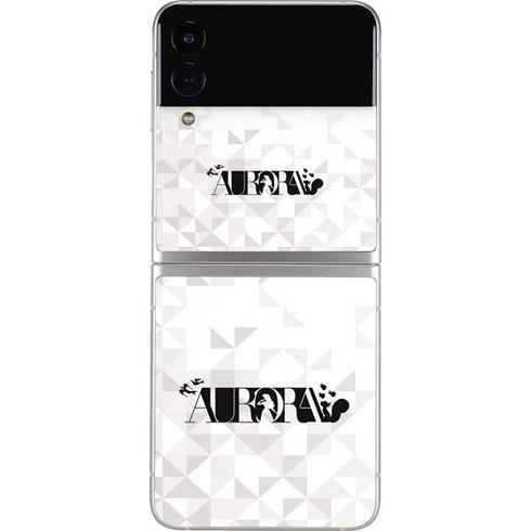 Disney Princess Aurora Chromatic Galaxy Z Flip3 5G Skin