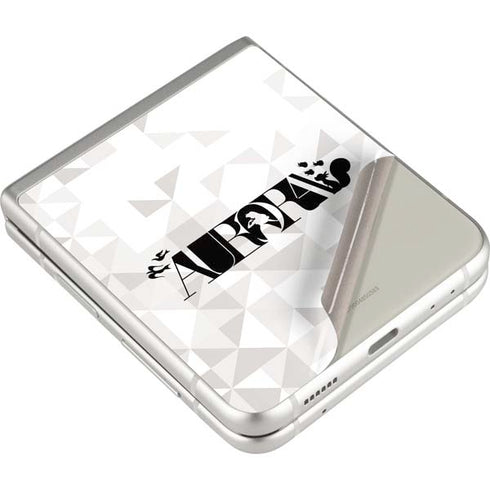 Disney Princess Aurora Chromatic Galaxy Z Flip3 5G Skin