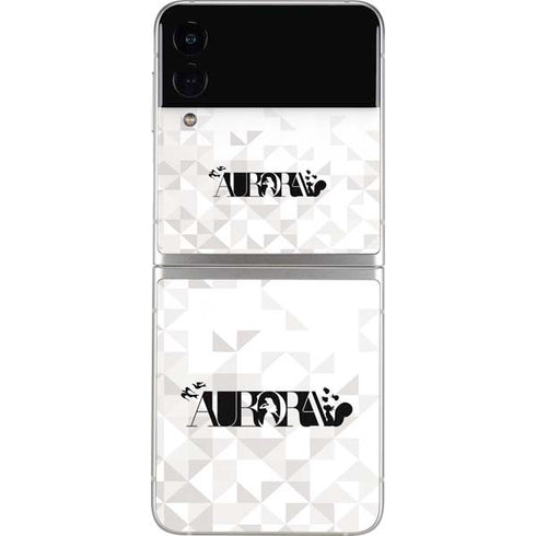 Disney Princess Aurora Chromatic Galaxy Z Flip4 5G Skin