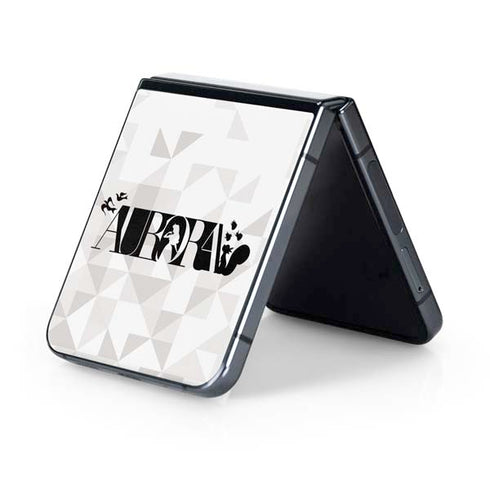 Disney Princess Aurora Chromatic Galaxy Z Flip5 5G Skin