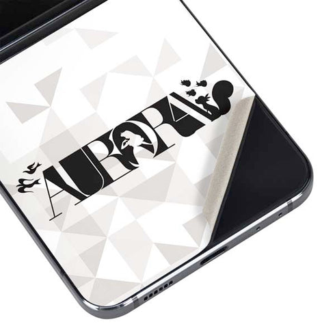 Disney Princess Aurora Chromatic Galaxy Z Flip5 5G Skin