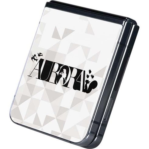 Disney Princess Aurora Chromatic Galaxy Z Flip5 5G Skin