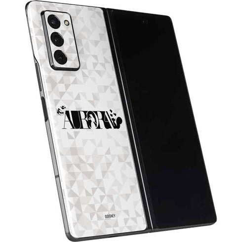 Disney Princess Aurora Chromatic Galaxy Z Fold2 5G Skin