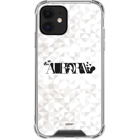 Disney Princess Aurora Chromatic iPhone 12 Clear Case
