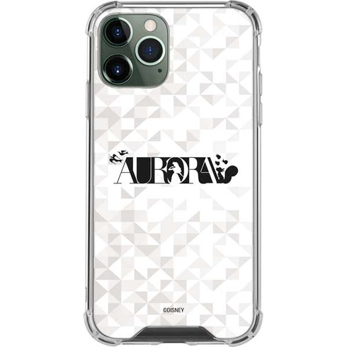 Disney Princess Aurora Chromatic iPhone 12 Pro Max Clear Case
