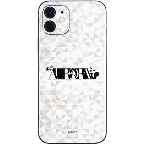 Disney Princess Aurora Chromatic iPhone 12 Skin