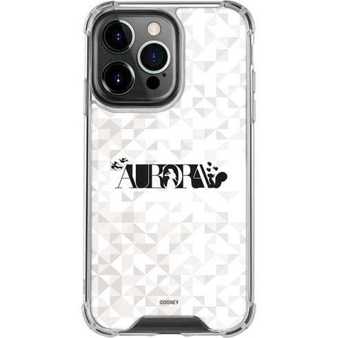 Disney Princess Aurora Chromatic iPhone 15 Pro Clear Case