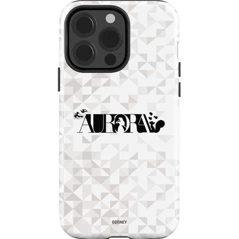 Disney Princess Aurora Chromatic iPhone 15 Pro Impact Case