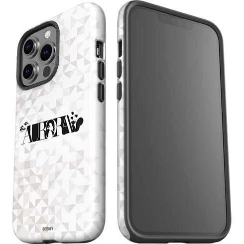 Disney Princess Aurora Chromatic iPhone 15 Pro Impact Case