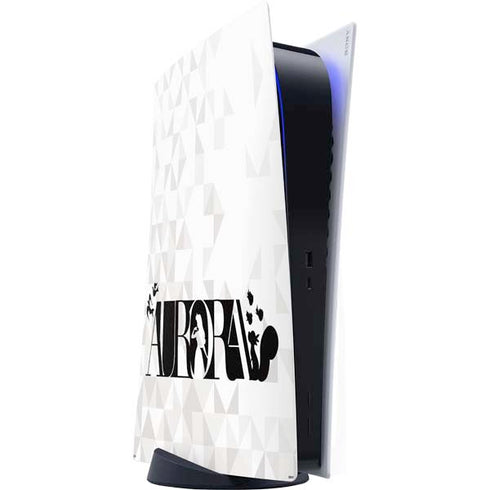 Disney Princess Aurora Chromatic PS5 Digital Edition Console Skin