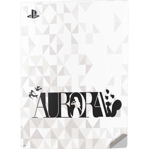Disney Princess Aurora Chromatic PS5 Digital Edition Console Skin
