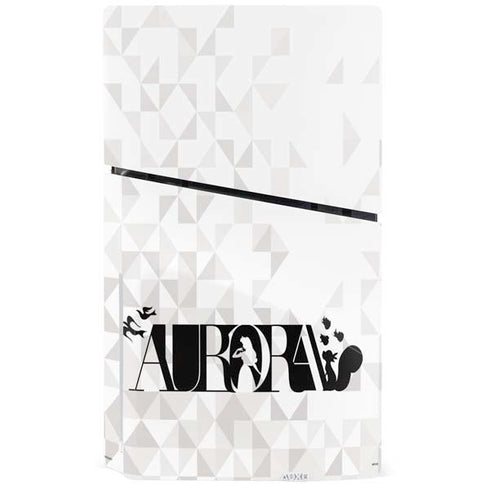 Disney Princess Aurora Chromatic PS5 Slim Disk Bundle Skin