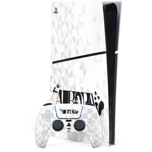 Disney Princess Aurora Chromatic PS5 Slim Digital Edition Console Skin