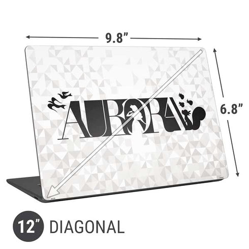 Disney Princess Aurora Chromatic Universal Laptop 12in (9.8 x 6.8in) Skin