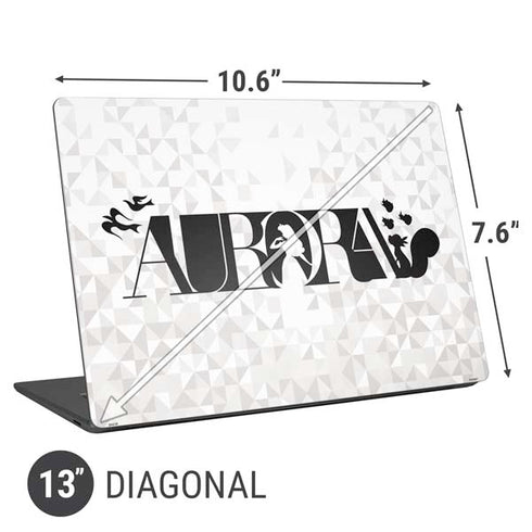 Disney Princess Aurora Chromatic Universal Laptop 13in (10.6 x 7.6in) Skin