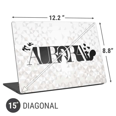 Disney Princess Aurora Chromatic Universal Laptop 15in (12.2 x 8.8in) Skin