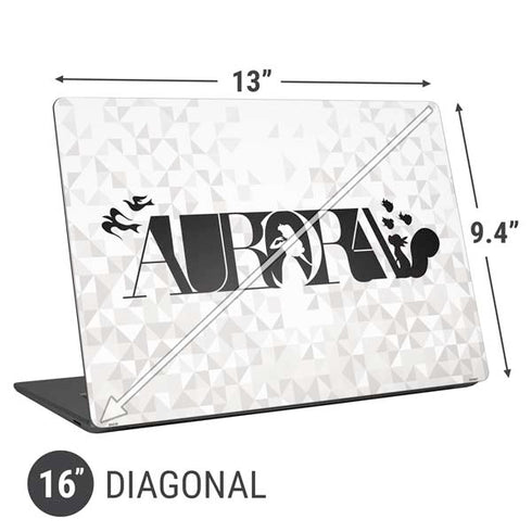 Disney Princess Aurora Chromatic Universal Laptop 16in (13 x 9.4in) Skin