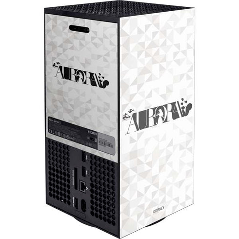 Disney Princess Aurora Chromatic Xbox Series X Console Skin