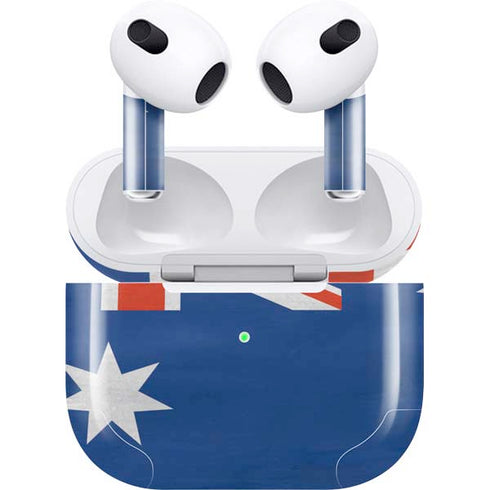 Australia Flag Distressed Apple AirPods (3rd Gen 2021) Skin