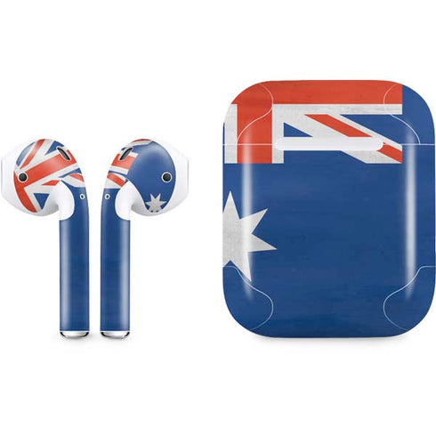Australia Flag Distressed Apple AirPods Skin