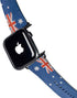 Australia Flag Distressed Apple Watch Band 42-44mm