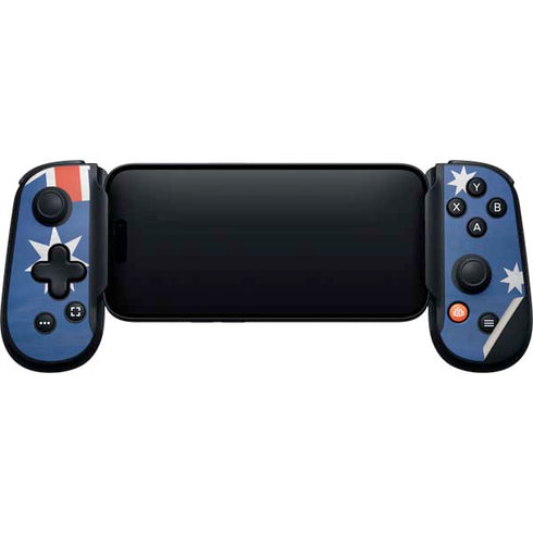 Australia Flag Distressed Backbone One for iPhone Game Controller Skin